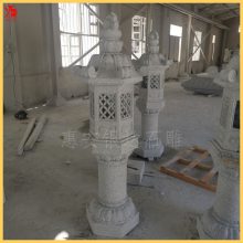 石灯笼花岗岩石材雕刻灯笼寺庙园林景观中式灯日式灯草坪灯定做