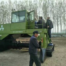 鹤壁人元-有机肥生产设备-履带翻堆机