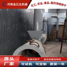 气流管道烘干机 连续作业 产量高 锯末、竹粉、稻壳 进料到出料仅三秒