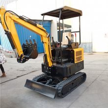 17型农用园林小型挖土机 建筑工程挖掘机 微型挖掘机