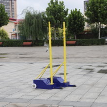 广东中山羽毛球柱 网球柱 移动ABS铸铁羽毛球柱批发厂家