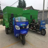 大容量三轮撒料车 养殖场草料杂粮投料车 鸡鸭饲料撒料车