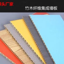 竹木纤维集成墙板环保快装护墙板专业生产厂家