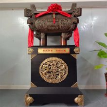 煥環(huán)祥 銅鼎開業(yè)擺件 一言九鼎落地賀禮 鑄銅黃銅喬遷禮物 贈(zèng)送