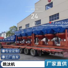 钨矿沙专用跳汰机 小型高效重选机器 设备规格8000*2500