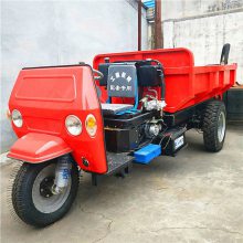湖北武汉 工程用的液压自卸三蹦子 拉混凝土柴油三轮车