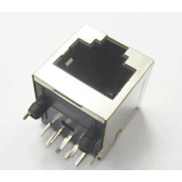 供应兴伸展电子8P8C六类网络PCB RJ45连接器网络插座