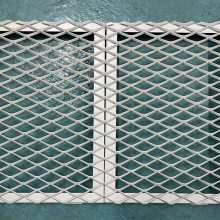 湖南长沙金属铝单板建筑墙体装修铝合金板喷塑铝板拉网菱形