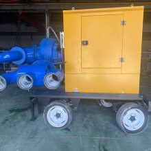 800立方移动排水泵站 大流量排污抽水挂车 燃气救险车