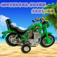 厂家直销迷你摩托车668回力摩托车玩具摩托车模型2元玩具批发