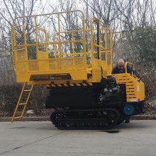 厂家直销高空作业车 山地履带爬坡机 升降运输车