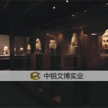 石碑博物馆展柜制造工厂 保护文物陈列展示柜定制