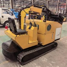 混凝土凿毛机履带式液压铣刨凿毛机气动加强型凿毛设备