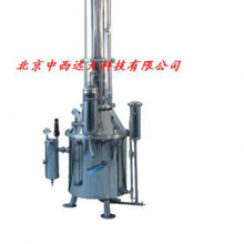 不锈钢塔式蒸汽重蒸馏水器/ 型号 SS20-TZ50库号 M17433