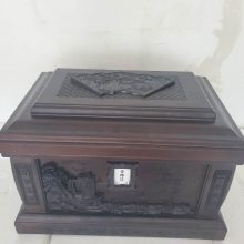 孝道骨灰盒生产厂家 木质黑檀红酸枝细木金丝楠木骨灰盒