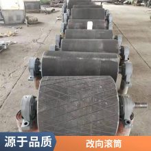 供应 包胶增面滚筒 无动力传动滚花辊筒 多规格