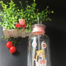 厂销网红水杯 ins女吸管杯韩国便携学生可爱创意简约个性潮流杯子