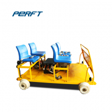 轨道探伤设备无轨运输车实木地板电动平板车轨道电动平车