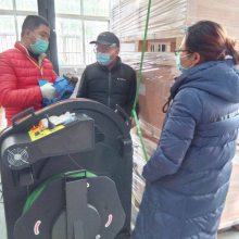 卡盘穿带机 卡板穿带机 托盘免弯腰穿带打包机 TP-800穿带包装机