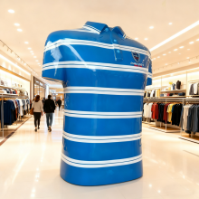 大型衣服雕塑 polp衫造型摆件 商业装饰