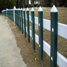 pvc塑钢草坪护栏 草坪绿化护栏 学校围栏 ***