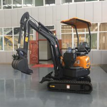 23型挖掘机 农用小型挖掘机 农用果园履带挖掘机 大臂侧摆挖沟机
