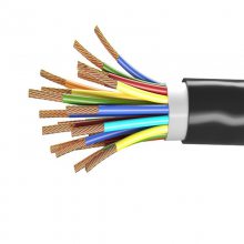 国标纯铜RVVP屏蔽电缆2 3 4芯0.2 0.3 0.5平方0.75控制信号音频线