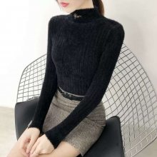 网络直播爆版时尚韩版毛衣厂家直批低至5元一件 时尚开衫毛衣批发！