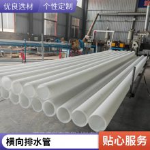 PVC双壁波纹管100 国标pe下水打孔渗透水管 耐腐蚀 按需定制