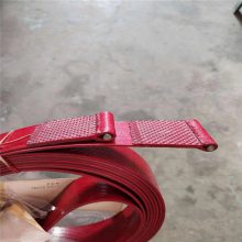 尼龙钢丝牵引吊带大承载力耐磨开口牵引带细纱机皮带