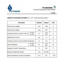 ST1005SRG SOT-23 P100V 0.8ĄSTANSONԭӦBMSԴ