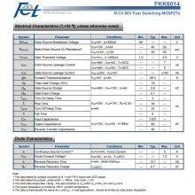 Fet FKK6014 NͨMOS ѹ60V ԭװFӦ