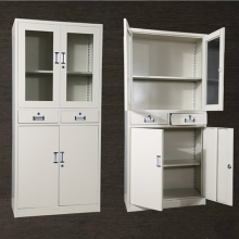 四节铁皮档案柜康胜工厂用办公室带抽屉铁质档案柜