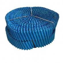 冷却塔斜交错淋水卷圆塔填料50*25*60° 阻燃PVC材质 支持定制金泰诺