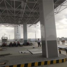 加油站立柱铝合金高光转角铝材 6米圆角铝护角 弧形转角收边条