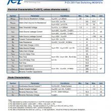 Fet FKS3437 30V PMOS Ӧ