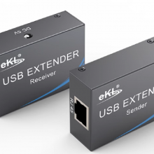 EKL-U1 EKL-UE USB Extender Receiver 60m 单网线延长器AM-AM USB数据线