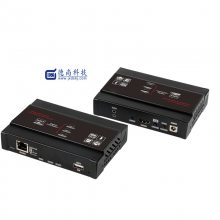 DS-HDMIUSB4K-IP,HDMI传输带USB2.0,USB网线放大器HDMI,高清传输器