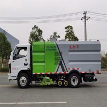 路面清扫车图片路面清扫车 小型扫路车_福田东风天锦扫路车图片-