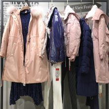 深圳外贸品牌女装尾货 个性时尚冬装 折扣女装库存服装批发市场货源