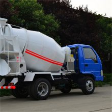 聚仁自动上料搅拌车 混凝土搅拌运输车 装载式混凝土搅拌车