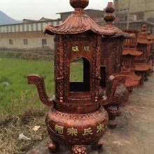 陵园铸铜铁六角七层塔炉优质化宝炉大型烧纸纸炉