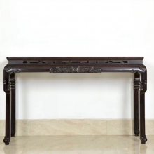 红木条案 紫光檀平头案供桌 新中式古典实木仿古玄关桌案台