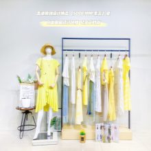 棉麻连衣裙素言SOOEMM2022夏 专柜撤柜女装*** 品牌女装批发走份