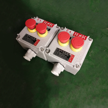 BZC8050防爆防腐操作柱 两灯两钮1表控制按钮盒 三防操作箱