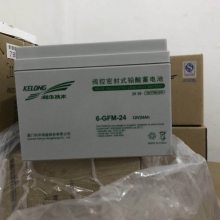 科华6-GFM-24铅酸免维护12V24AH UPS电源直流屏机房主机专用蓄电池