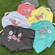 2025夏季地摊货源服装批发便宜女式T恤夏季短袖批发