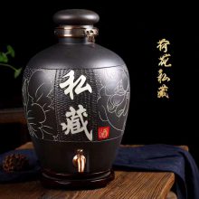 存酒藏酒陶瓷酒坛 120/150/200斤陶瓷大酒坛批发 加厚酒坛厂