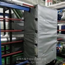 供应换热器保温套 热力站隔热套 可拆卸罩 气凝胶保温衣 节能