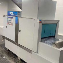 适合连锁餐厅西餐厅企业饭堂等大型餐饮用商用洗碗机单缸一道漂洗斜插式洗碗机GYT-2850M